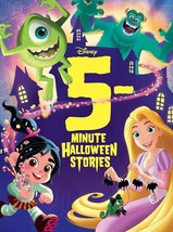 Disney 5-Minute Halloween Stories Big Hero 6 Inside Out Monster Tangled Wreck-It - £5.78 GBP