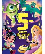 Disney 5-Minute Halloween Stories Big Hero 6 Inside Out Monster Tangled Wreck-It - $7.18