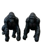 Vintage Schleich Retired Silver Back Gorilla &amp; Young Figure Set - $19.62 CAD