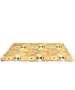 Honey and Hive Jennifer Brinley Bee Tablecloth 51.5 x 51.5&quot; Polyester by... - $53.46