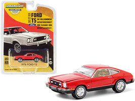 1976 Ford T5 Vermilion Red w Black Bottom Hobby Exclusive 1/64 Diecast Car Green - £14.71 GBP