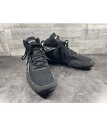 Asics Matflex 6 Wrestling Sneakers Mens 7.5 M Shoes Black Suede Boxing T... - $634.82 MXN