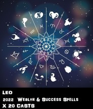 LEO STAR SIGN 20 X WEALTH SPELLS CAST VOODOO PIN POINT EXACT WORK - £23.95 GBP