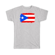 Puerto Rico : Gift T-Shirt Distressed Flag Vintage Puerto Rican Expat Country - £19.65 GBP