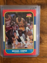 Michael Cooper 1986 Fleer Basketball Card   (01239) - £4.78 GBP