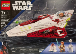 LEGO - 75333 - Star Wars OBI-Wan Kenobi&#39;s Jedi Starfighter - 282 Pcs. - £34.55 GBP