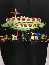 Las Vegas Welcome Sign Slot Machines M Black Short-Sleeve Shirt Big Brother - £20.69 GBP