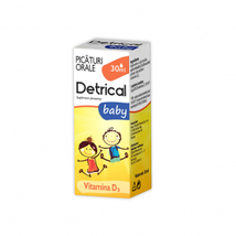 DETRICAL 400 (Vit.D 400IU) oral baby drops 30ml (PACK OF 3 ) - $66.99