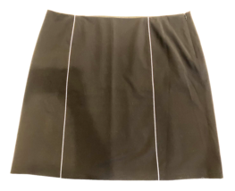  Apostrophe Skirt Womens Plus Size 22W Black White Trim Short Pencil A-Line Work - £9.36 GBP