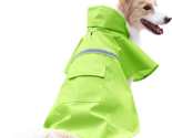 Pets paradise green xl dog raincoat with reflective stripes 53686956851477 thumb155 crop