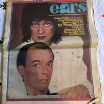 Orecchie Volume 1 1981 Carol Carole Papa Women IN Rock Pat Benatar Giornali - $503.78 MXN