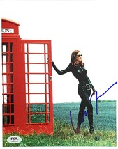 UMA THURMAN Autograph SIGNED 8x10 PHOTO THE AVENGERS EMMA PEET PSA/DNA A... - £158.02 GBP