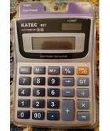 New Katec Dual Power Desktop School Work Calculator - $129.89 MXN