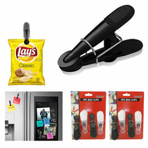 8 Magnetic Bag Clips Food Chip Clip Multi Purpose Reminder Fridge Note C... - $20.89