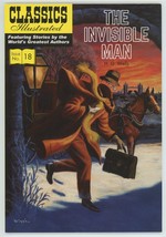 Classics Illustrated 18 The Invisible Man H G Wells NM 9.2 2016 Modern Age  - £11.84 GBP