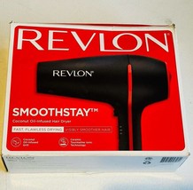 Revlon Smoothstay Coconut Oil Infused Hair Dryer - 1875 Watt Blow Dryer Beauty - $34.64