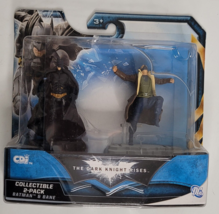 The Dark Knight Rises Batman &amp; Bane Mini 2&quot; Figures Toy CDI / DC NEW 2012 - £7.97 GBP