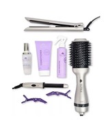 SUTRA BEAUTY 9-Pc. Blowout Bundle Brush, Flat Iron, Wand, Serum,... VALU... - €67,12 EUR