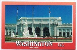 District Of Columbia DC Postcard Washington Union Station - £2.28 GBP