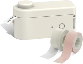 Makeid Label Maker Machine With Three Rolls Of Thermal Paper, Rechargeable. - £37.14 GBP