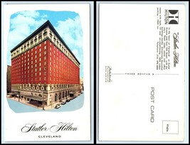 OHIO Postcard - Cleveland, Statler Hilton Hotel Q55 - £2.36 GBP