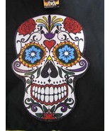 NWT Day of the Dead Sugar Skull Hanging Wall Door Sign 13.5&quot; x 9.5&quot;Blue ... - €12,30 EUR