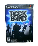 Rock Band - Sony PlayStation 2  2007 FREE SHIPPING - Game Only - Vintage... - £12.54 GBP