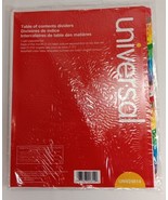  Universal UNV2481 31 Tab Table of Contents Dividers 3 Hole Punched 8 1/... - $6.11 CAD
