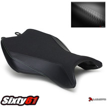 Kawasaki H2 Seat Cover 2015-2019 2020 2021 2022 Luimoto Black Carbon Fiber Front - £66.63 GBP