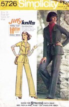 Misses' JACKET & PANTS Vintage 1973 Simplicity Pattern 5726 Size 16 UNCUT - £9.43 GBP
