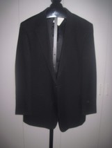 AFTER HOURS MENS BLACK PROM/WEDDING RENTAL JACKET-44L-LINED-POCKETS NO L... - £10.25 GBP