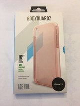 BodyGuardz Unequal Ace Pro Case For Apple iPhone Xs/X, Pink And White - £17.84 GBP