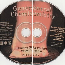 General Chemistry Ver.3 by Brooks/Cole for Win 98/Me/NT/00 &amp; Mac 2003 ~ CD-ROM - $11.88