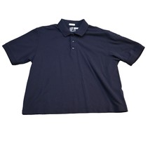 5.11 Tactical Series Polo Shirt Men Medium Black Casual Work Uniform Performance - $18.69