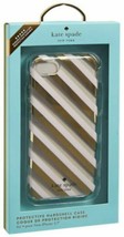 NEW Kate Spade New York Protective Hardshell Case Apple iPhone 8 7 WHITE GOLD - £11.62 GBP