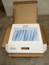 Apple iMac 24" EMPTY BOX ONLY A3137 Blue / Silver with inserts - $79.20