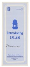 Muhammad Ali Firmado Introducing Islam Religioso Folleto JSA Carga - £307.46 GBP