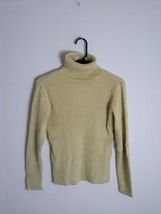 Casual Corner Annex Petite Green Turtleneck Womens Size Small - $238.49 MXN