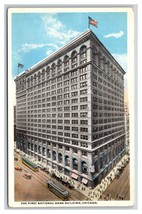 First National Bank Building Chicago llinois IL UNP WB Postcard Y2 - £2.24 GBP