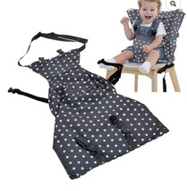 Seat Sac Baby Travel Harness Seat Travel High Chair for Babies Gray Star... - $402.48 MXN