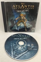  Disney&#39;s Atlantis: The Lost Empire- Trial By Fire (PC CD-ROM, 2001 w/ Manual) - £11.15 GBP