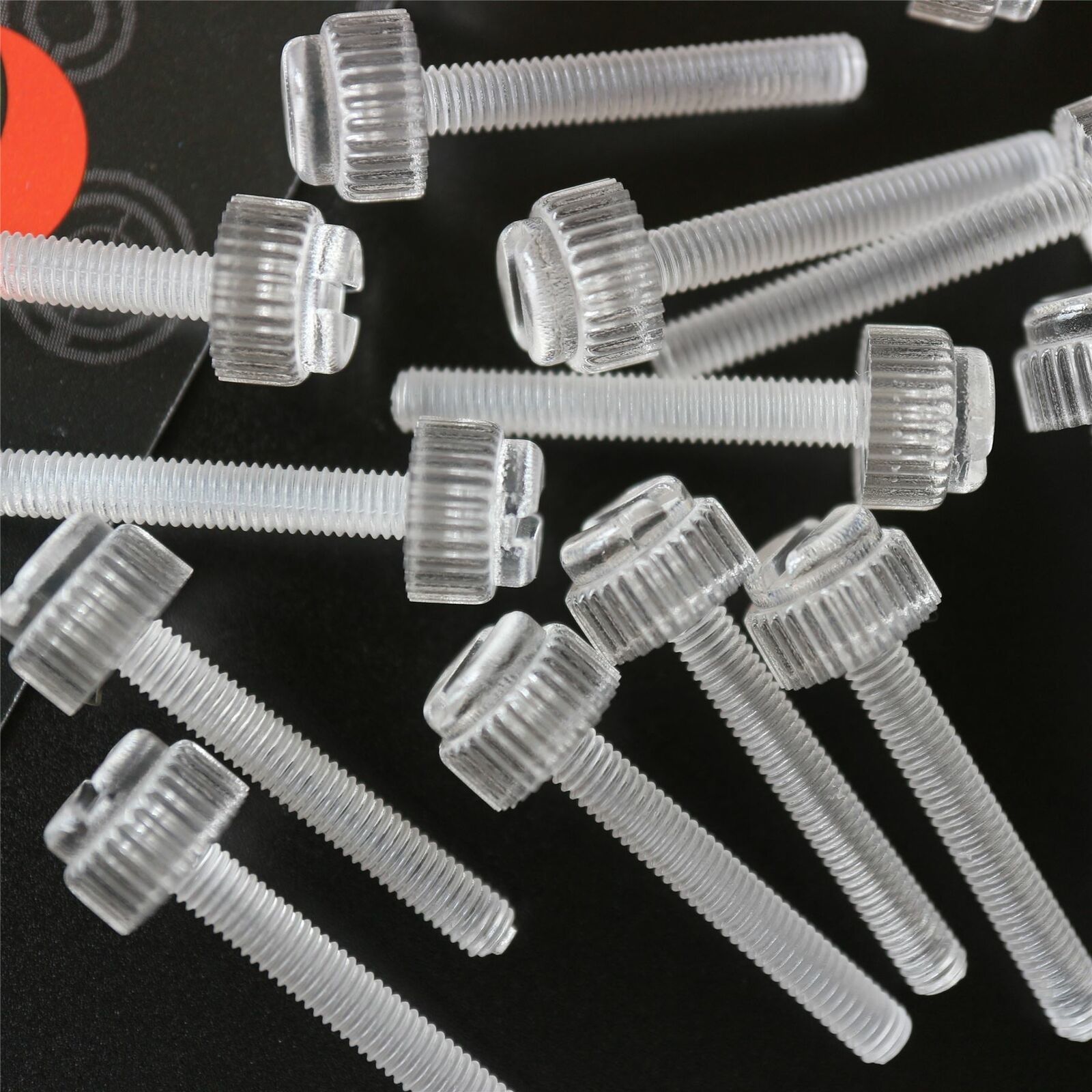 60x Hand Tightening Acrylic Plastic, Kulled &amp; Grooved M3 x 20mm-
show or... - $23.82