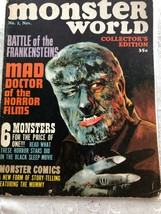 Monster World #1 November 1964 Collectors Edition Frankenstein Good Cond - £11.72 GBP