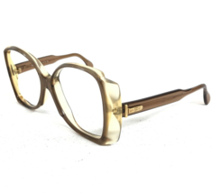 Vintage Silhouette MOD 86 COL 973 Eyeglasses Frames Clear Brown Gold 18K Gold - £112.08 GBP