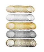 Memory Wire Steel Silver Gold Bronze Gunmetal Bulk Jewelry Making 500 Loops - €22,09 EUR