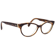 Fendi Women&#39;s Eyeglasses FF 0109 7PM Brown Havana Cat Eye Frame Italy 54[]15 140 - £196.39 GBP