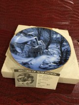 The Hamilton Collection * Snowbound * By Rob Sauber Plate Is Nib W/COA - £19.58 GBP