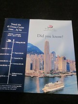 Viking 2019 Brochure Look Book Exploring The World In Comfort 2019 Cruises New - £1.59 GBP