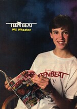Wil Wheaton - Actor - 11" x 8" Teen Magazine Pinup Mini Poster year 1988 - $5.94