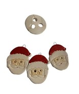 Treenkles Santa Head Wind Chimes VTG 1983 Christmas Ornament - €7,91 EUR
